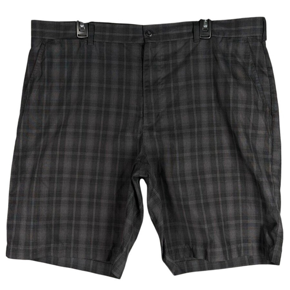 Ben Hogan Performance Bermuda Golf Shorts 40 Mens Plaid Casual‎ Relaxed Golfing